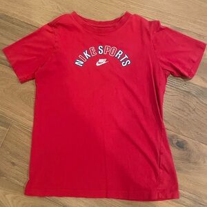 Nike Kids Red Sports T-Shirt